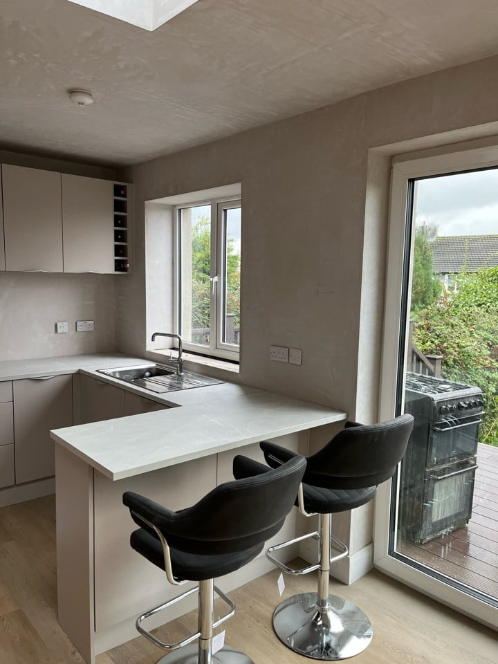 Rear Single Storey Flat Roof Extension in Rathfarnham